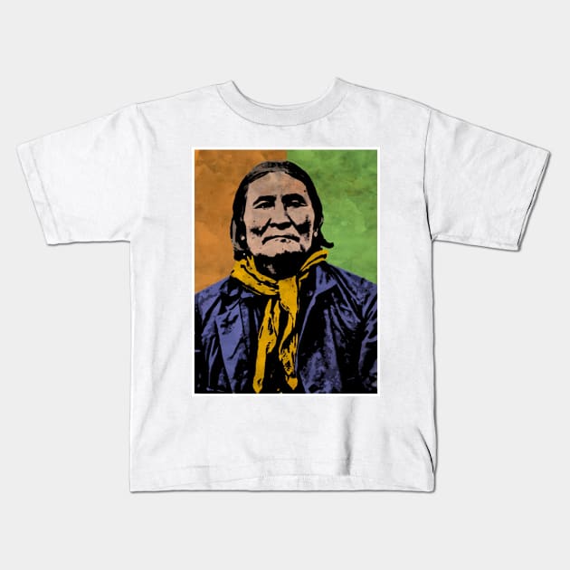 GERONIMO Kids T-Shirt by truthtopower